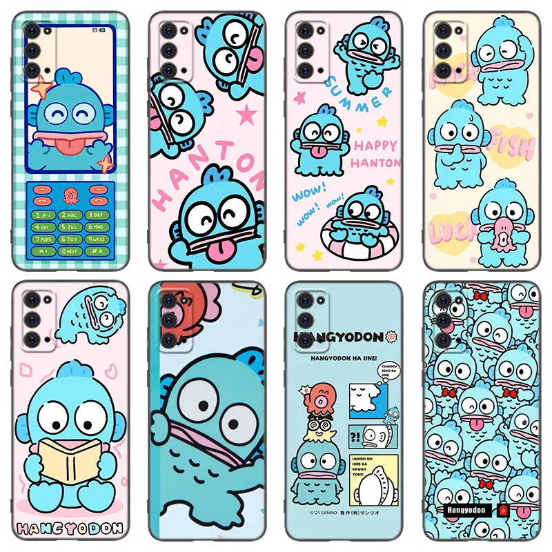 Cute Cartoon Hangyodon Case For Samsung M30 M31 S Note 10 Lite 20 M04 M13 M32 M14 M23 M33 M34 M42 M52 M53 M54 M11 M12 M21 M22M51