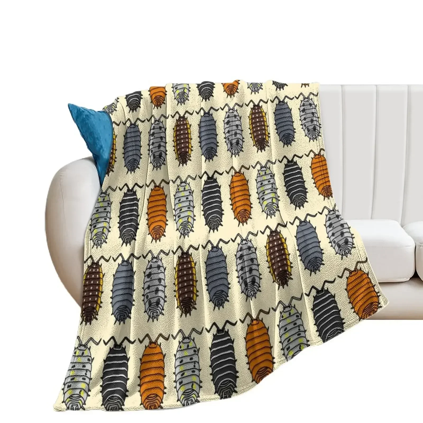 Isopods Throw Blanket for babies Luxury Designer Blankets