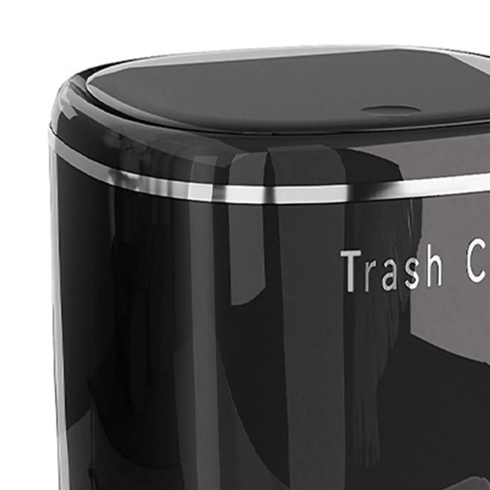 Small Trash Can Portable Counter Rubbish Container Garbage Can Stylish Practical Dustbin for RV Vanity Kitchen Car Toilet