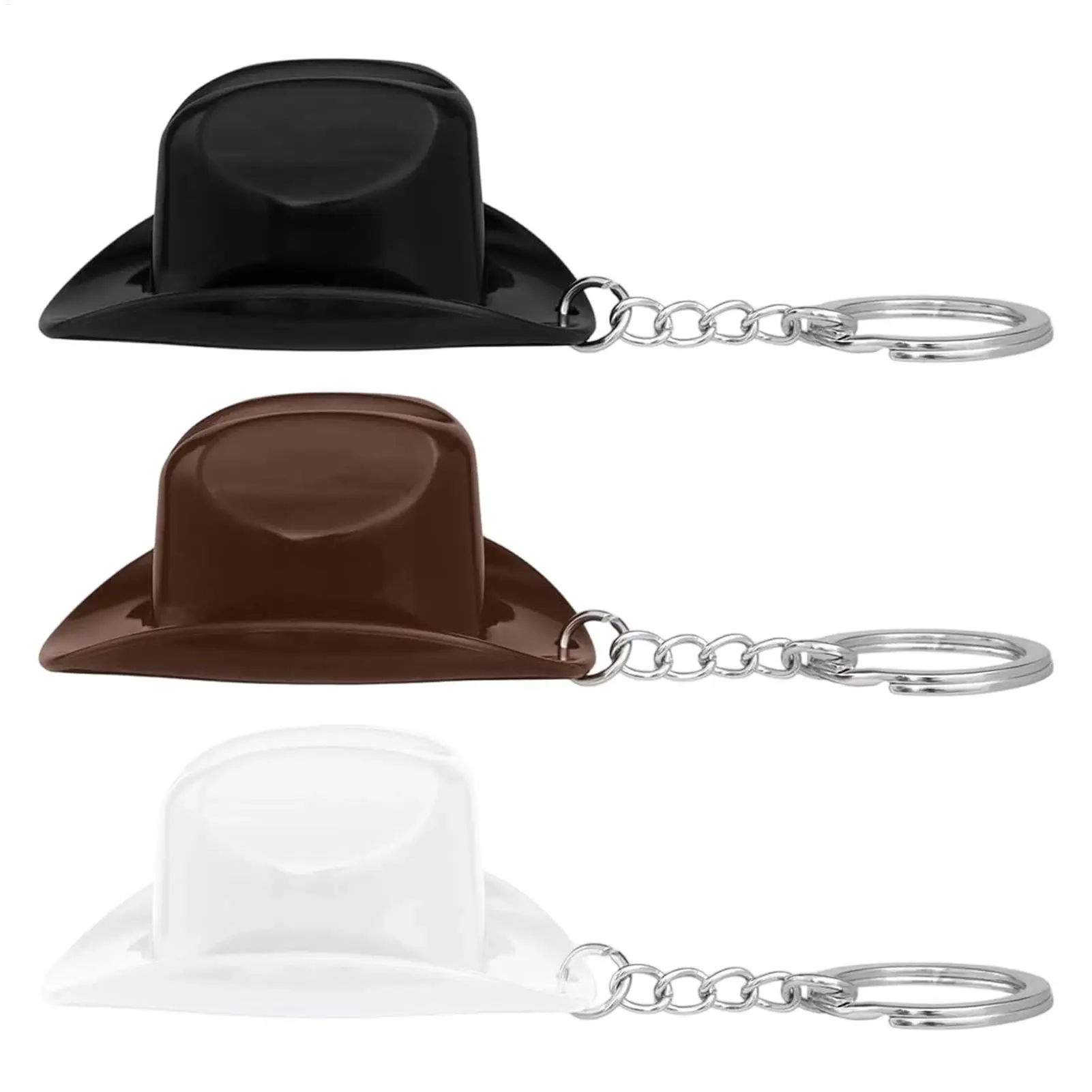 Cowboy Keychain Vintage Hat Shape Bottle Opener Car Keyring for Men Western Theme Gift Party Bar Beer Lover Cowboy Boots Fan