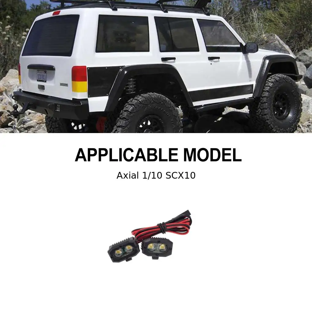 

RCGOFOLLOW ABS Roof Rack Body Shell Roof Lights For 1/10 1/7 Rc Body Shell Roof Lights Axial ARRMA