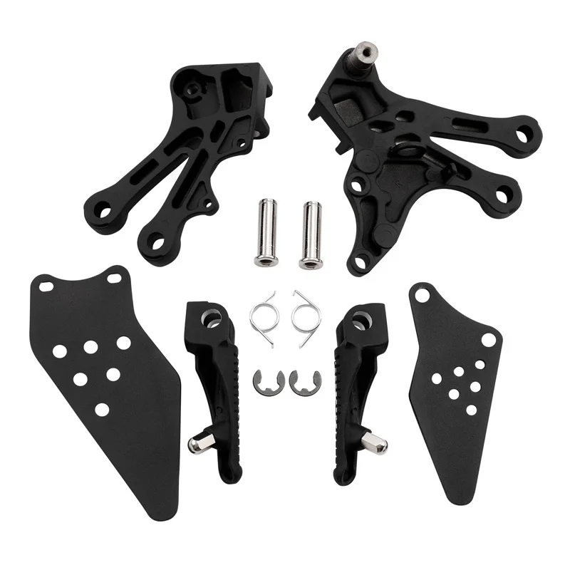 Motorcycle Front Footrest FootPegs For Kawasaki Ninja ZX10R ZX-10R 2004-2005