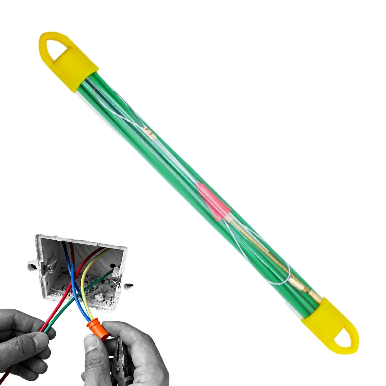 

Cable Pulling Tools Cable Running Fiberglass Tool Kit Electrical Wire Puller For Electrician Technician Home Industry