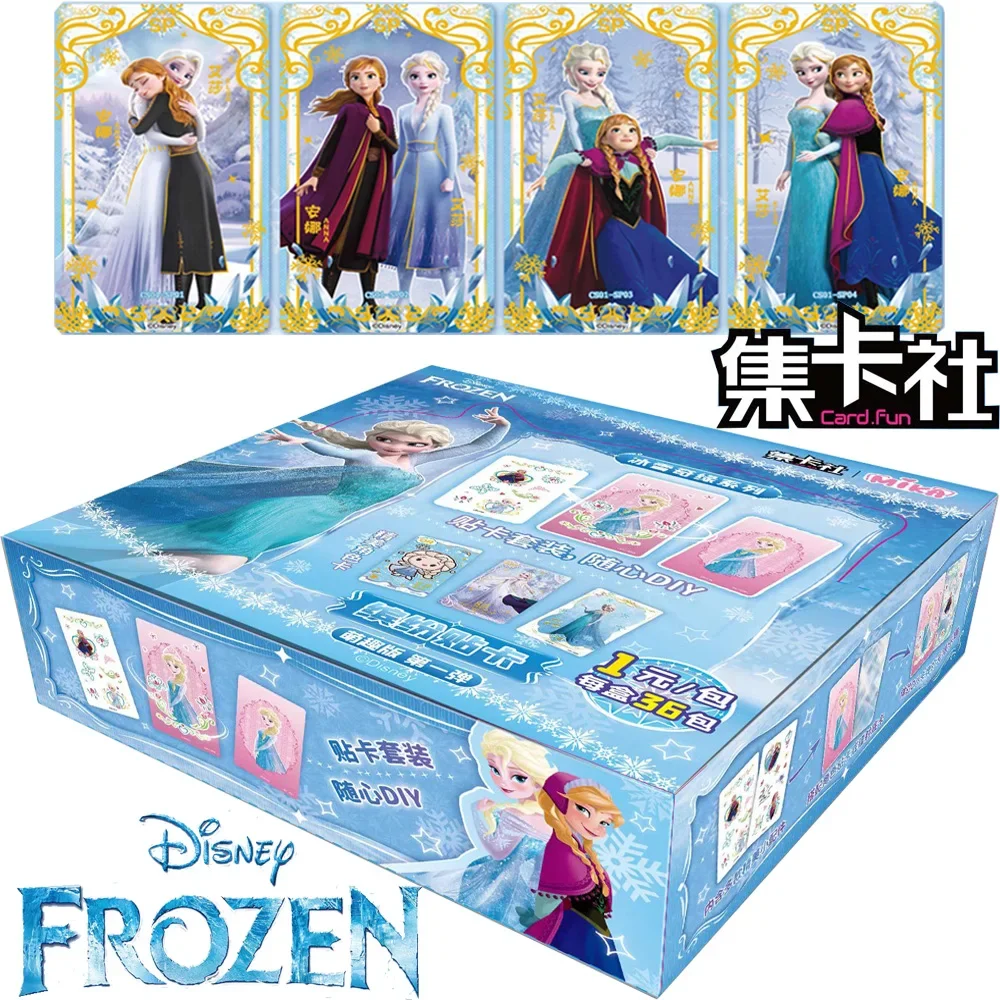 

Wholesale Card.fun Frozen Card For Children Olaf Kristoff Classic Animated Movie Princess Limited Game Collection Card Kids Toys