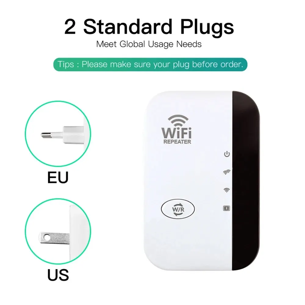 300Mbps WiFi Repeater Wireless Signal Extender WiFi Amplifier 802.11N WiFi Booster Repetidor Wi Fi Reapeter