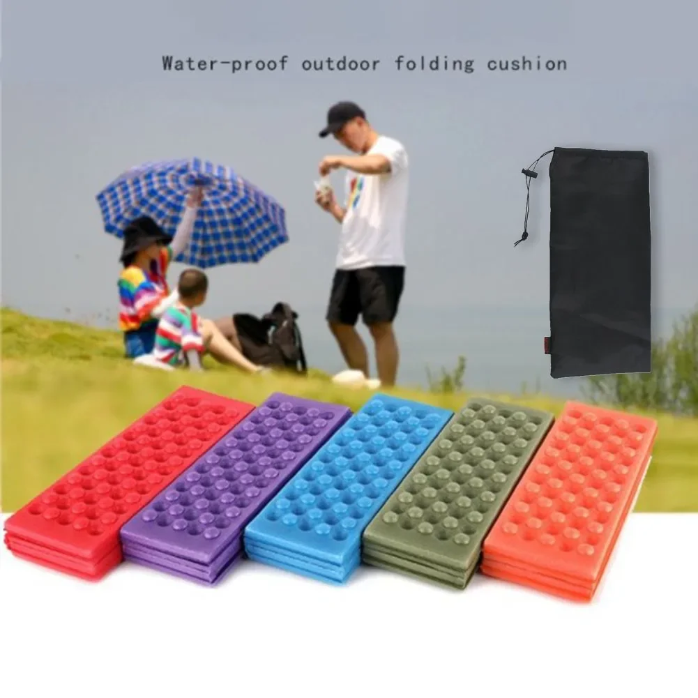 

1 Pcs Outdoor Picnic Camping Mat Beach Moisture-Proof Foldable XPE Cushion Hiking Portable Mats Egg Trough Waterproof Pad