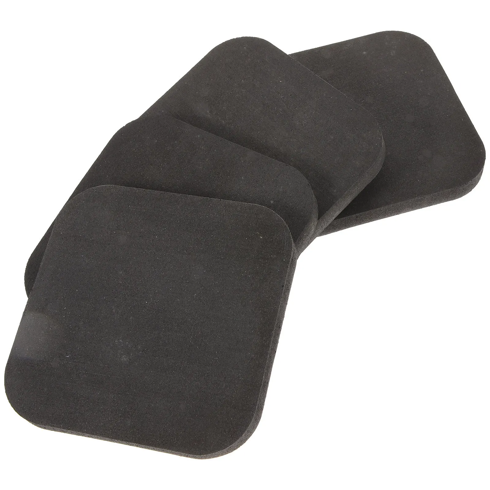 

4Pcs Shock Absorbing Treadmill Mats Durable Exercise Equipment Pads for Carpet Hardwood Floor Protection Gym Flooring