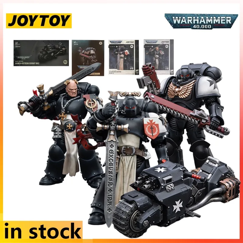 

JOYTOY 1/18 Finished Movable Mecha Series Warhammer 40000 Emperor Warrior Anime Roland's Action Figure Model Toys Gifts for Boys