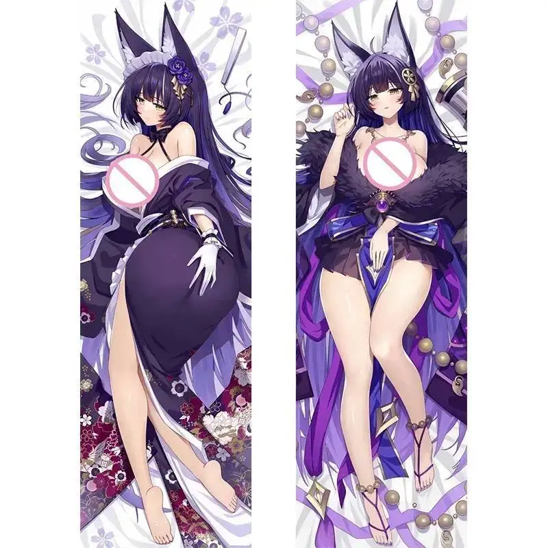 

Game Azur Lane Musashi Dakimakura Hing Body Pillow Cover Anime Peach Skin / 2Way Tricot Pillowcase Home Decor 6 Sizes