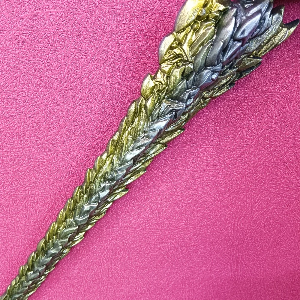11.6inch Elden Katana Dragon Kings Cragblade Metal  Ninja Knife Real Size Japanese Katana Anime Original Samurai Sabre Toy Gift