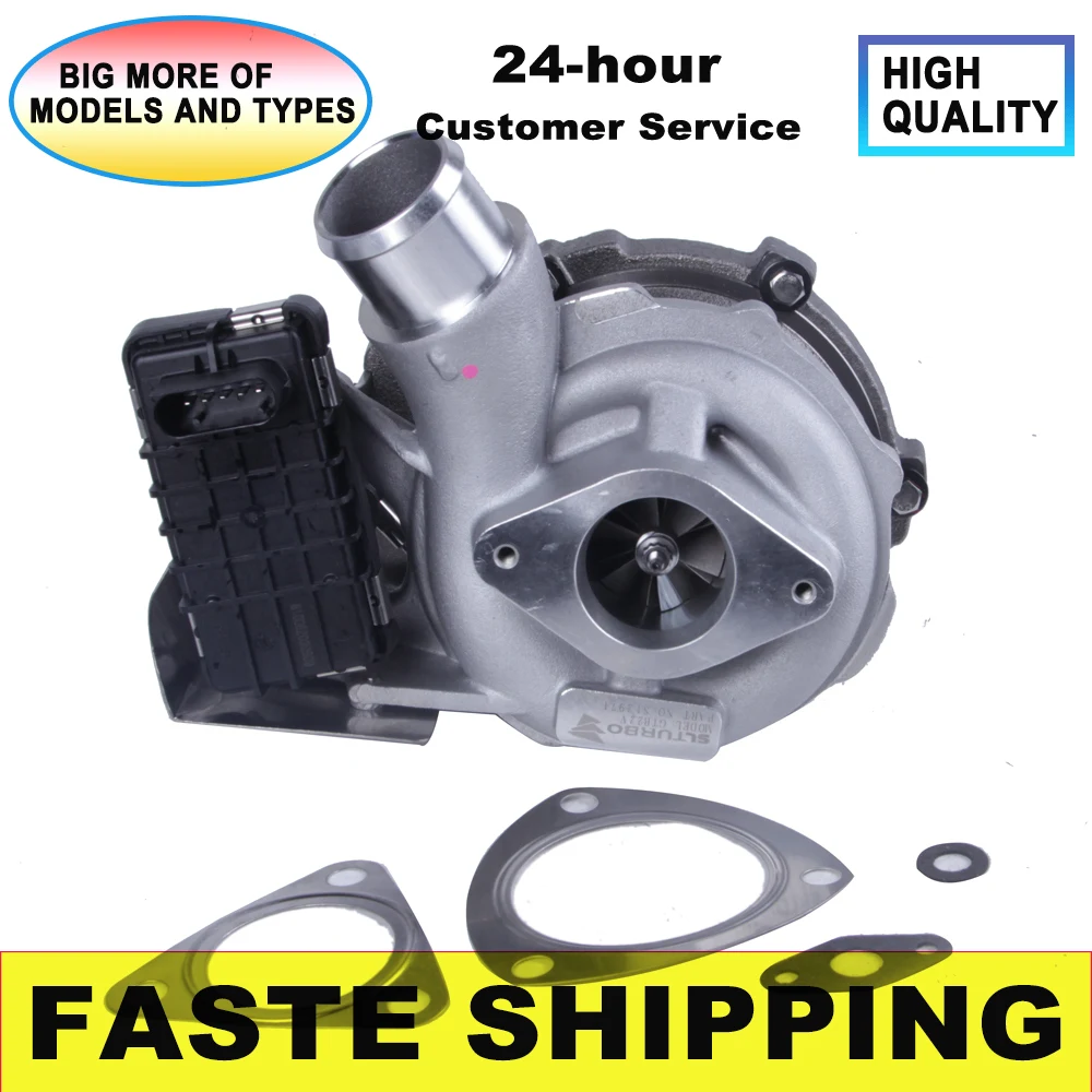 

Full Turbo Full GTB2260VZK Turbocharger for Ford Ranger / Transit 3.2 TDCI 200HP 147Kw Duratorq 2011- Complete Turbo charger NEW