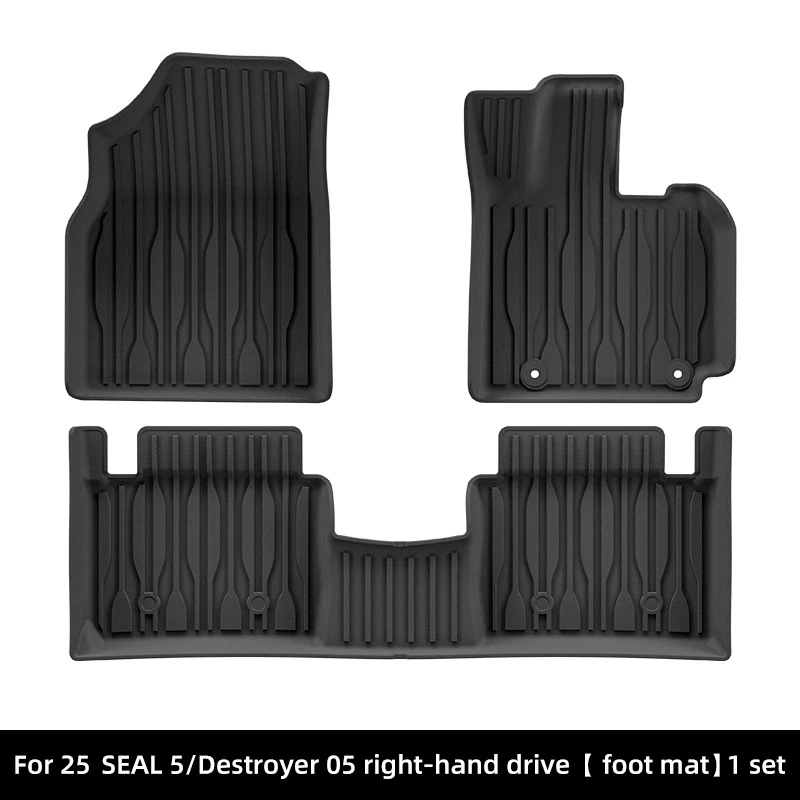 For BYD SEAL 5/Destroyer 05 2025-2026 TPE Car Floor Mats RHD All Weather Waterproof Anti-Slip Cargo Liner Anti Dirty Pads