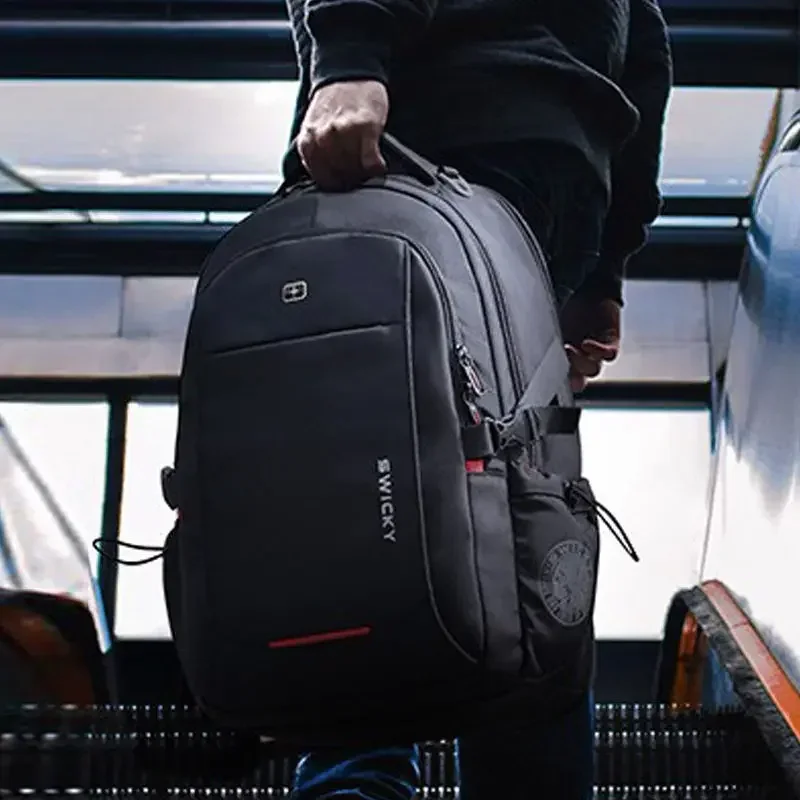 Swiss Army Knife-Mochila De Negocios impermeable para hombre, morral multifuncional de expansión para ordenador portátil de viaje, novedad de 2023