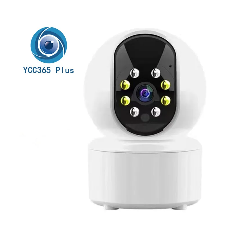 

360 degree HD Night Vision YCC365 Plus Surveillance Camera WiFi Ultra HD Camera Home Remote Panoramic View