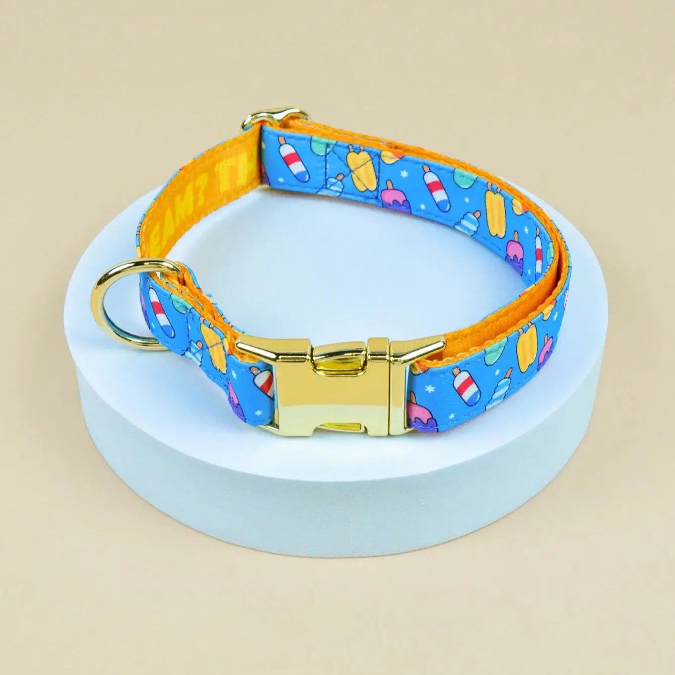 1 Pcs Thanksgiving Christmas For Medium Dog And Small Dog  Cute Pet Collar Double Sided Printed Pet Dog And Cat Collar