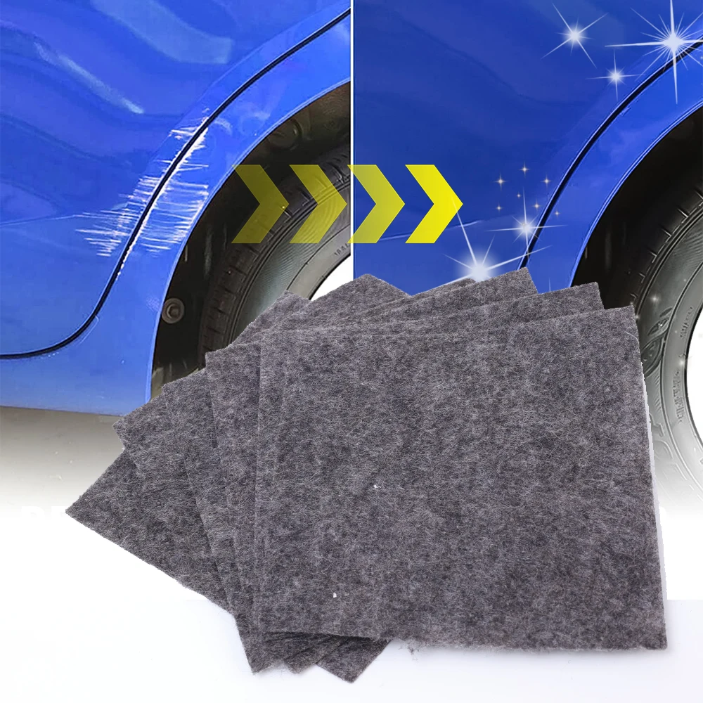 Magic Nano Sparkle Cloth Car Easily Repair Paint Scratches Remover Auto Care Scuffs Cleaner Dust Removal Tools Water Polishing