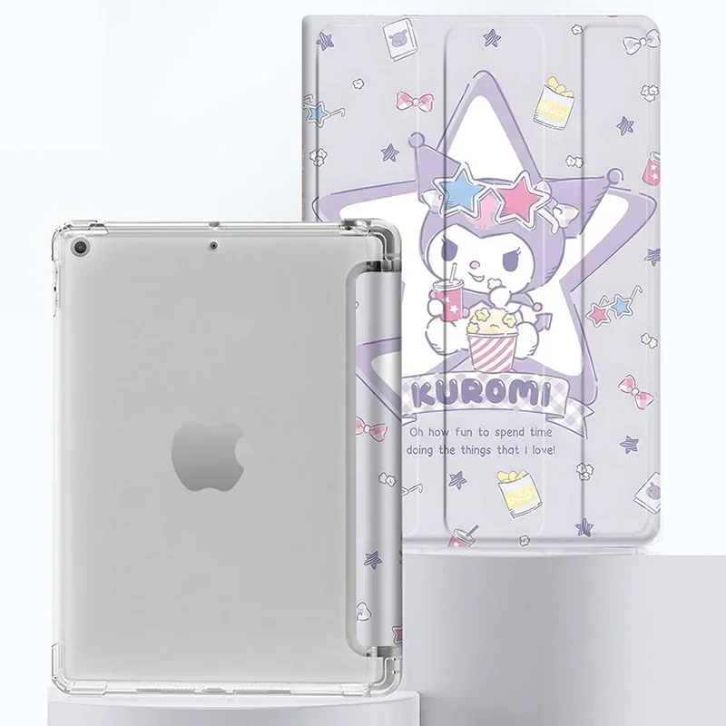 

Kuromi Case for Ipad Air6 Pro13in 10th 10.9in Cartoon IPad Case for 7th/8th/9th 10.2 inch Air Pro 9.7inch Mini 4/5/6 Tablet Case