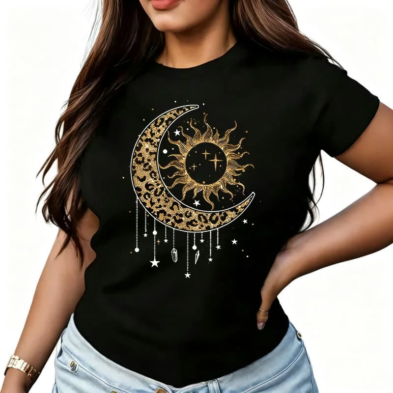 Women's Crew Neck Short Sleeve Spring Summer Casual T‑Shirt The Struggle Bus Jumped Into The Girlfriend Graphic Print Tee Top