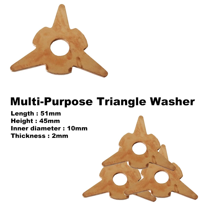 20/30Pcs Car Pulling Pads Washer Kit Copper Plated Steel Consumables Accessories High Quality Suitable For Spotter Welder