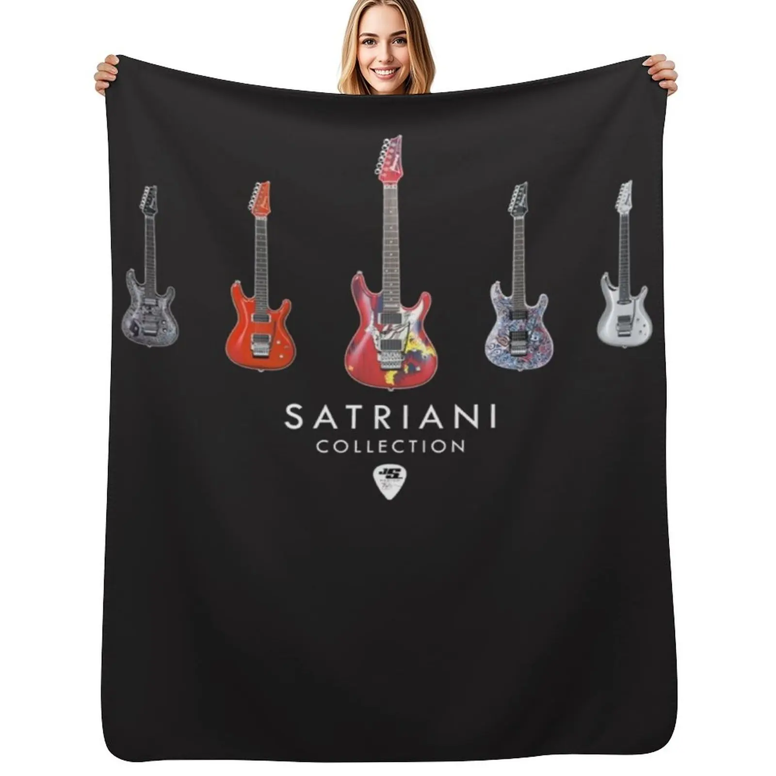 

Joe Satriani Collection Premium Throw Blanket Beach Plaid on the sofa Designers christmas decoration Blankets