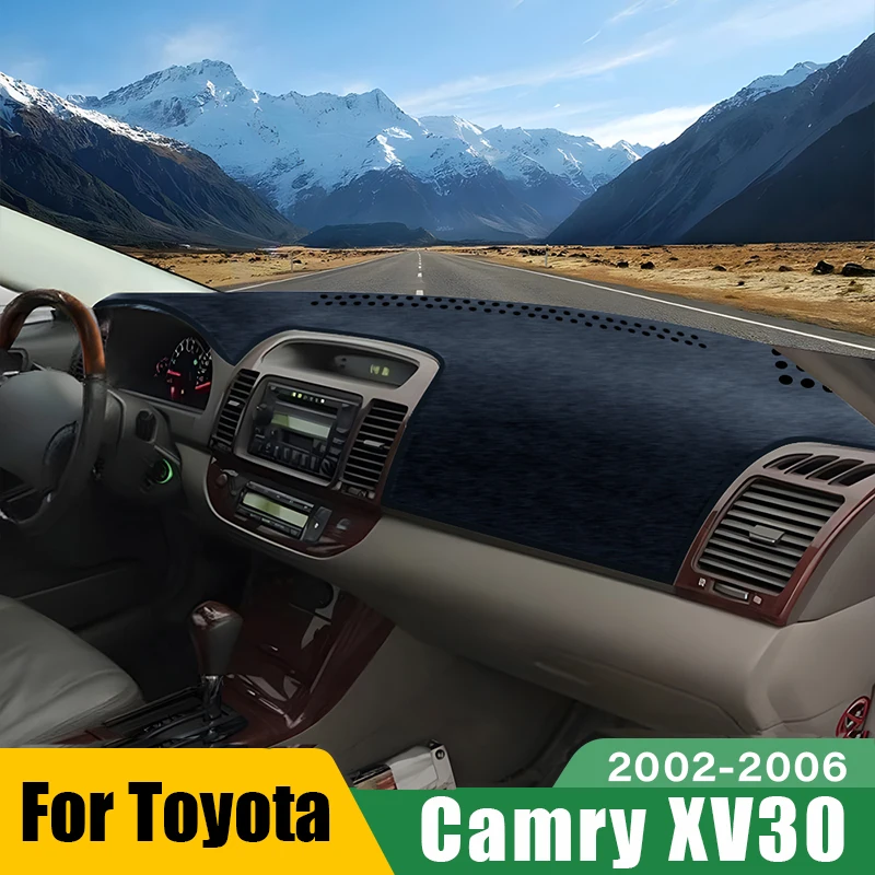 

For Toyota Camry XV30 2002 2003 2004 2005 2006 Car Dashboard Sun Shade Cover Instrument Desk Non-slip Accessories