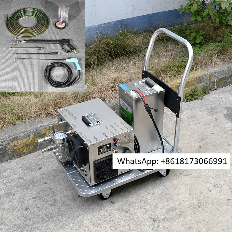 High temperature and high pressure hot water fire alkali hotel large kitchen large range hood purifier cleaning equipment