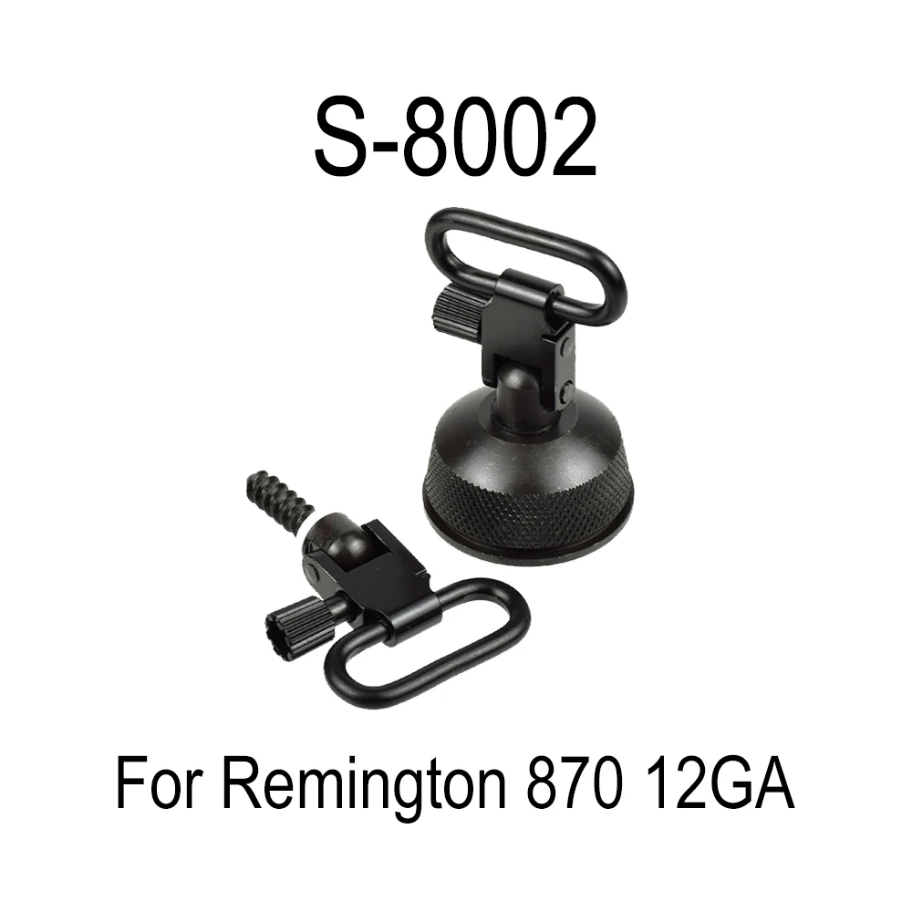 Sling Swivel Stud Mount Adapter Set For Remington 870 1100 Express 12GA 20GA Quick Release QD Sling Strap Buckles Kit Mount