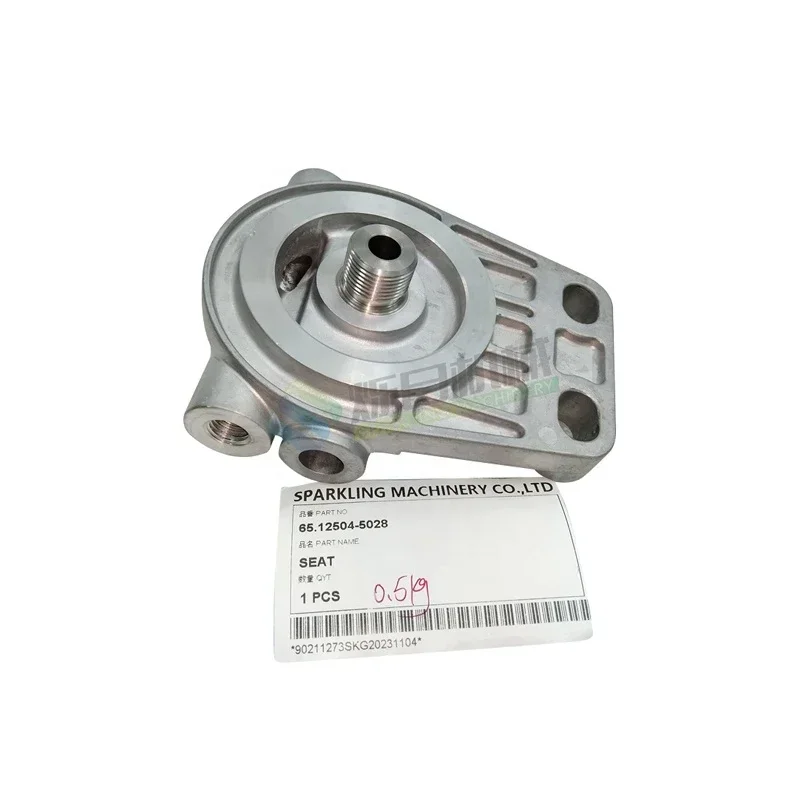 

SKGM 65.12504-5028 DL200 DX140LC-3 Запасные части для экскаватора Головка топливного фильтра 65.12504-5028
