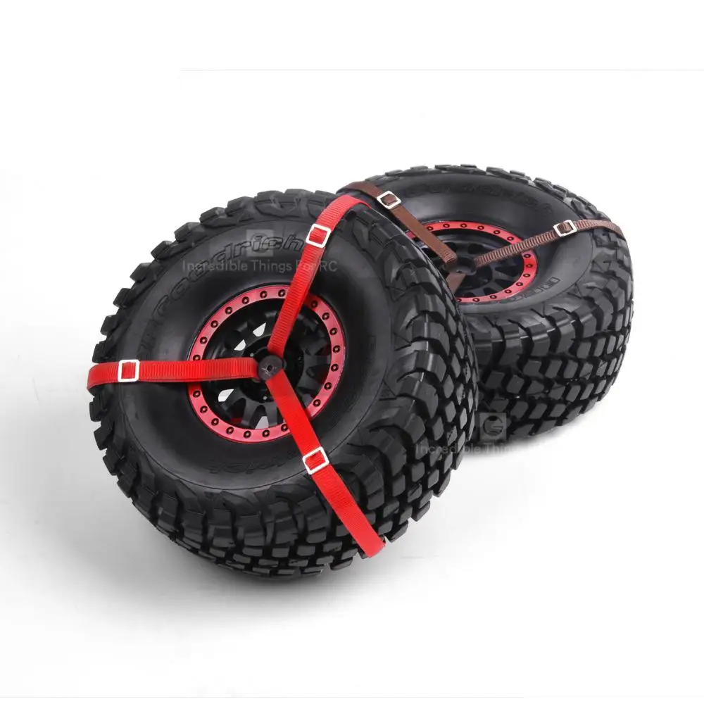 MJRC 1/7 トラクサス 85076-4 アンリミテッド デザート レーサー スペア タイヤ ストラップ UDR RR10 90050 LOSI バハ レイ タイヤ ロープ