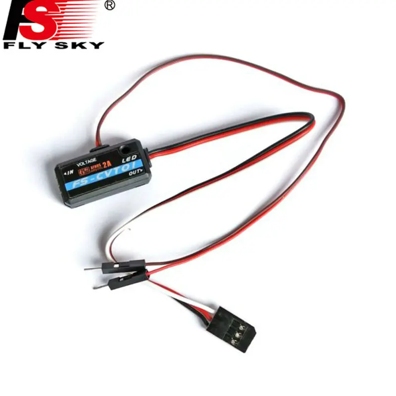 FLYSKY FS-CVT01 Voltage Collection Module for FLYSKY IA6B IA10 Radio Receiver RC Airplane FPV Racing Drone DIY Parts