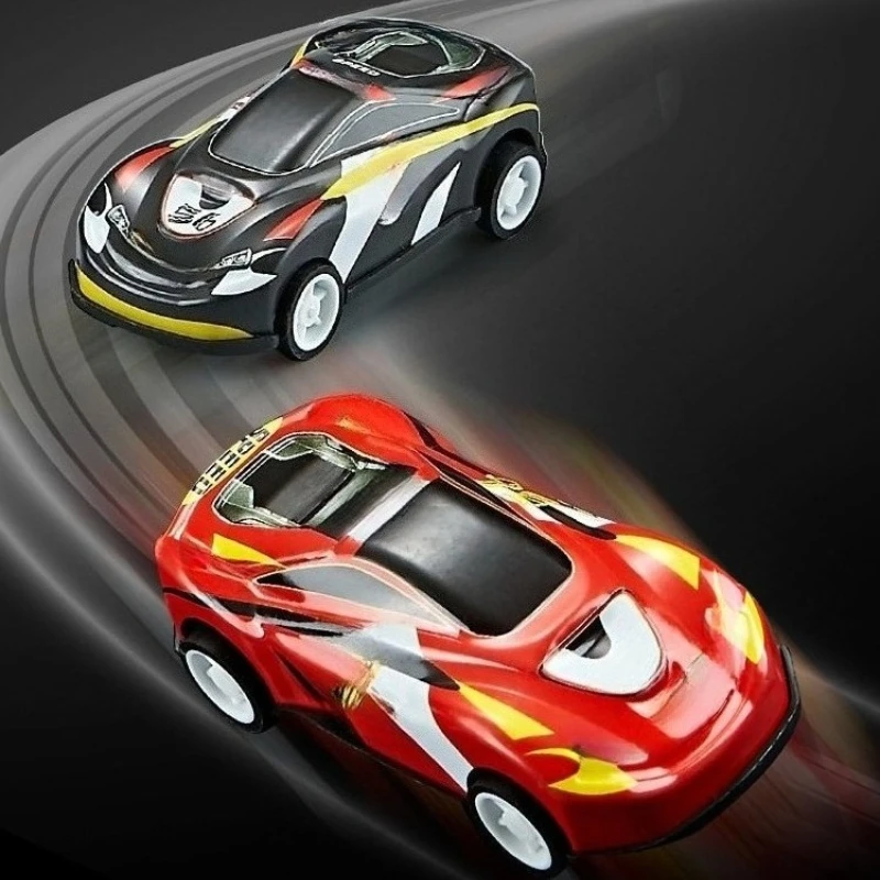 

New children's alloy toy car set boys and girls car racing model gift box birthday gift