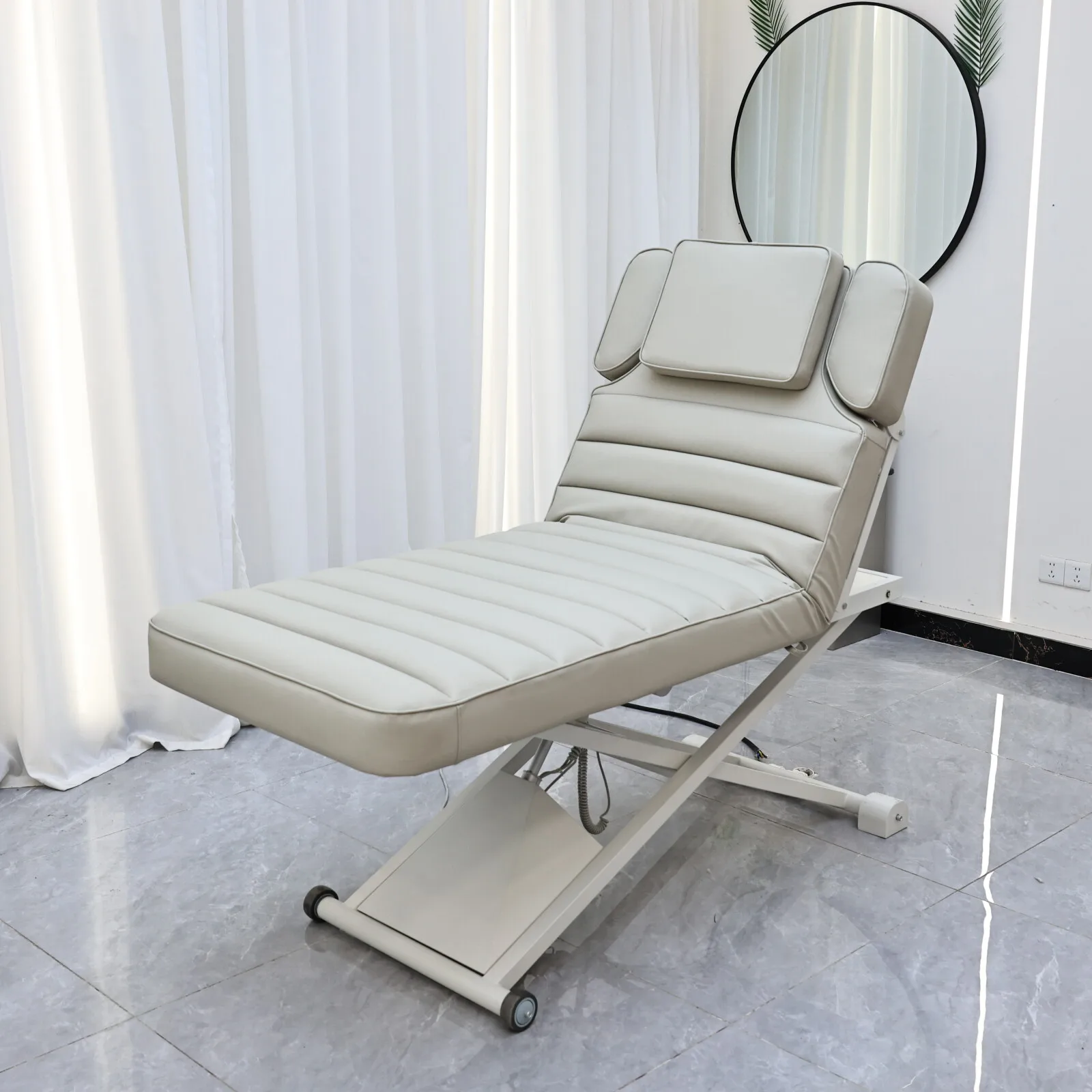 2026 New Electric Facial Spa Bed Hydro Massage Table Salon Eyelash Lash Beauty Adjustable Couch Beauty Massage Shop Furniture