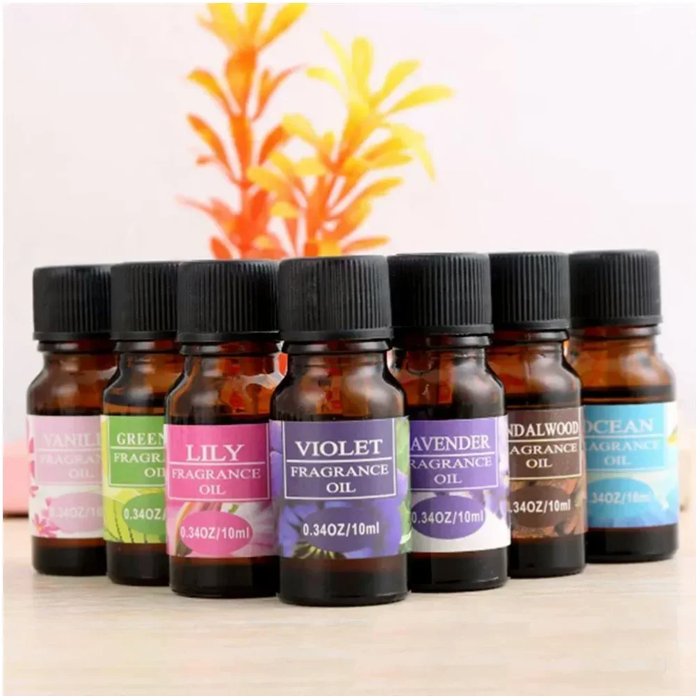 

10ml Car Perfume Refill Air Freshener Natural Plant Essential Oil Aroma Diffuser Fragrance Humidifier Essential Oil Freshener