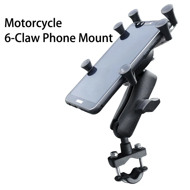 

Motorbike handlebar phone holder 3.5 - 6.5 Inch Cell Phone Mount Holder For Harley Electra Glide Softail Road King