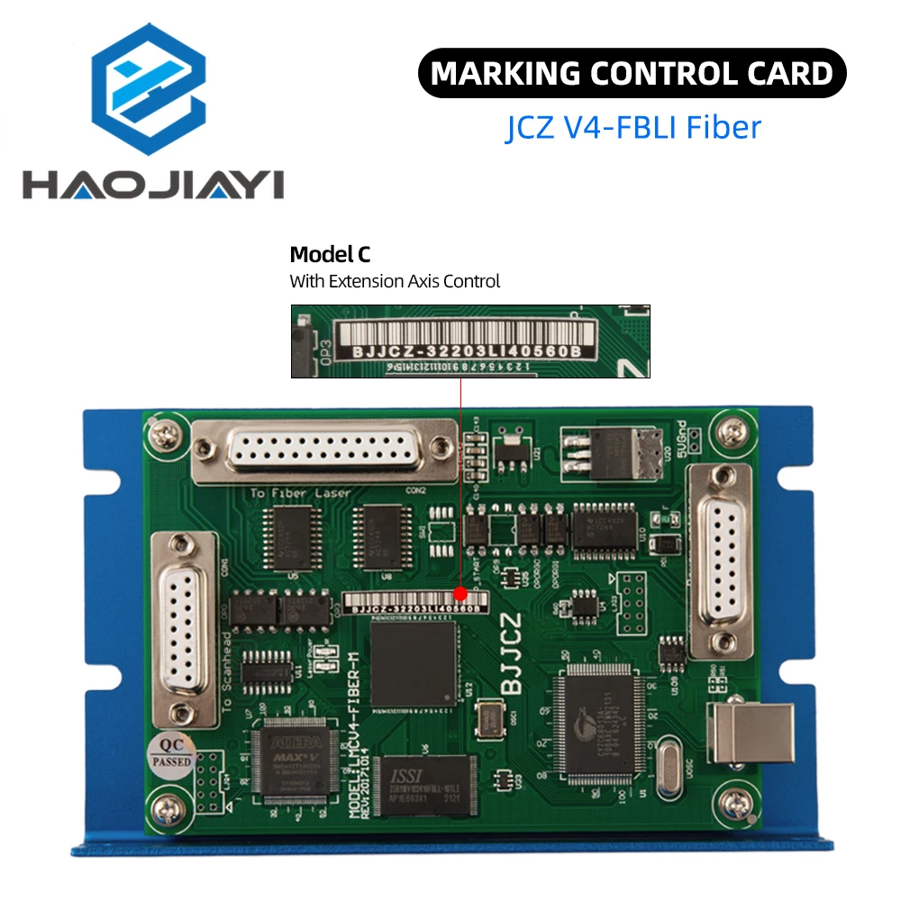 BJJCZ Laser Controller Card JCZ Control Board LMCV4-FIBER-M FBLI-B-LV4 Ezcad for Fiber Marking Machine IPG Raycus MAX