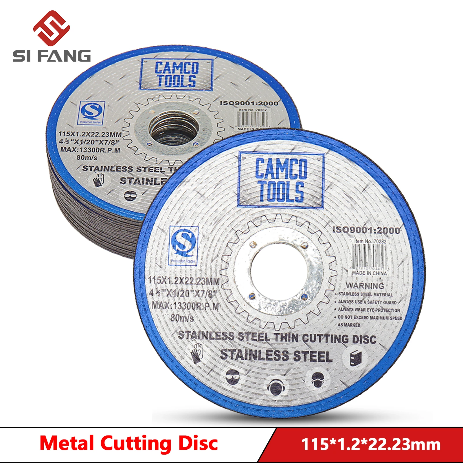 Metal Cutting Discs 4.5 Inch 115mm Round Sanding Grinding Cut Off Wheels Circle Blades Electric Angle Grinder Accessories