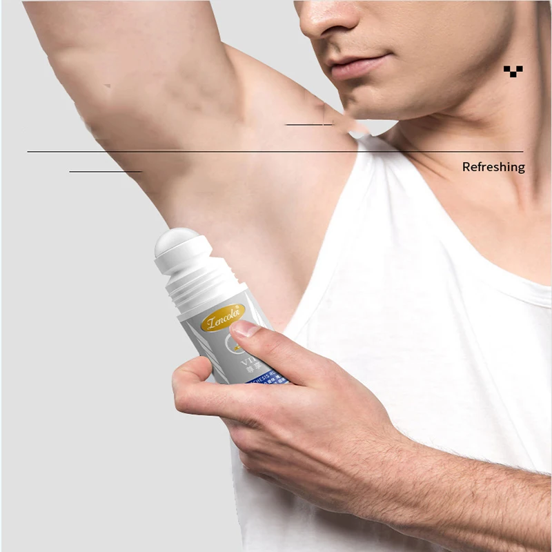 50ml Roll-on Odor Remover Underarm Body Deodorant Stick Portable Antiperspirant for Men Fast Lasting Antiperspirant