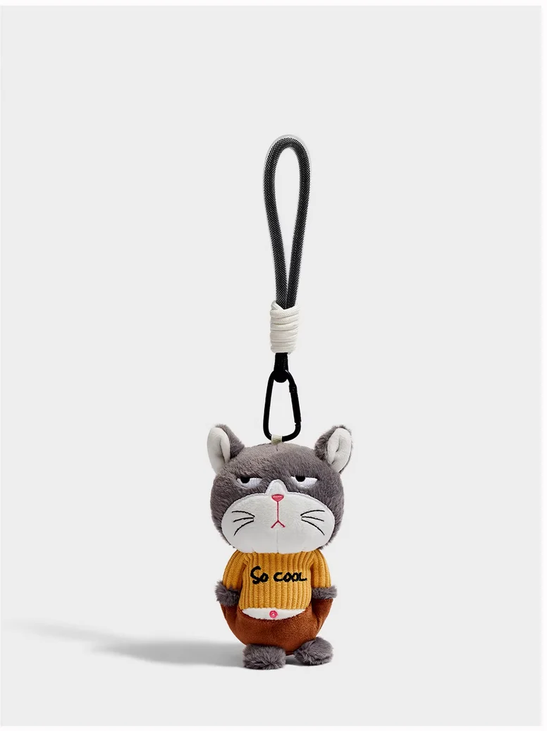 Original cute cat plush doll Keychain bag pendant doll pendant birthday gift
