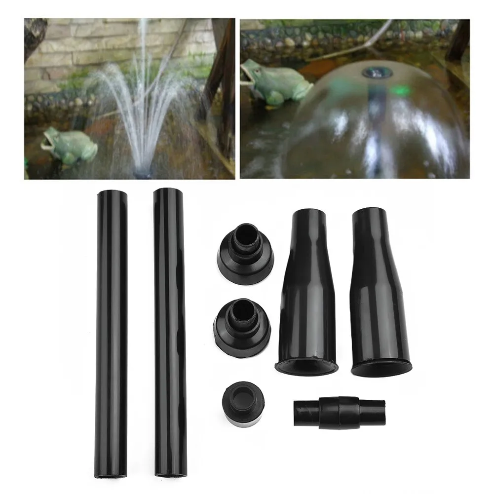 

Tubes Nozzle Head Garden Home Multifunctional Parts Watering 8pcs Fountain Pond Pool Sprinklers Useful Durable