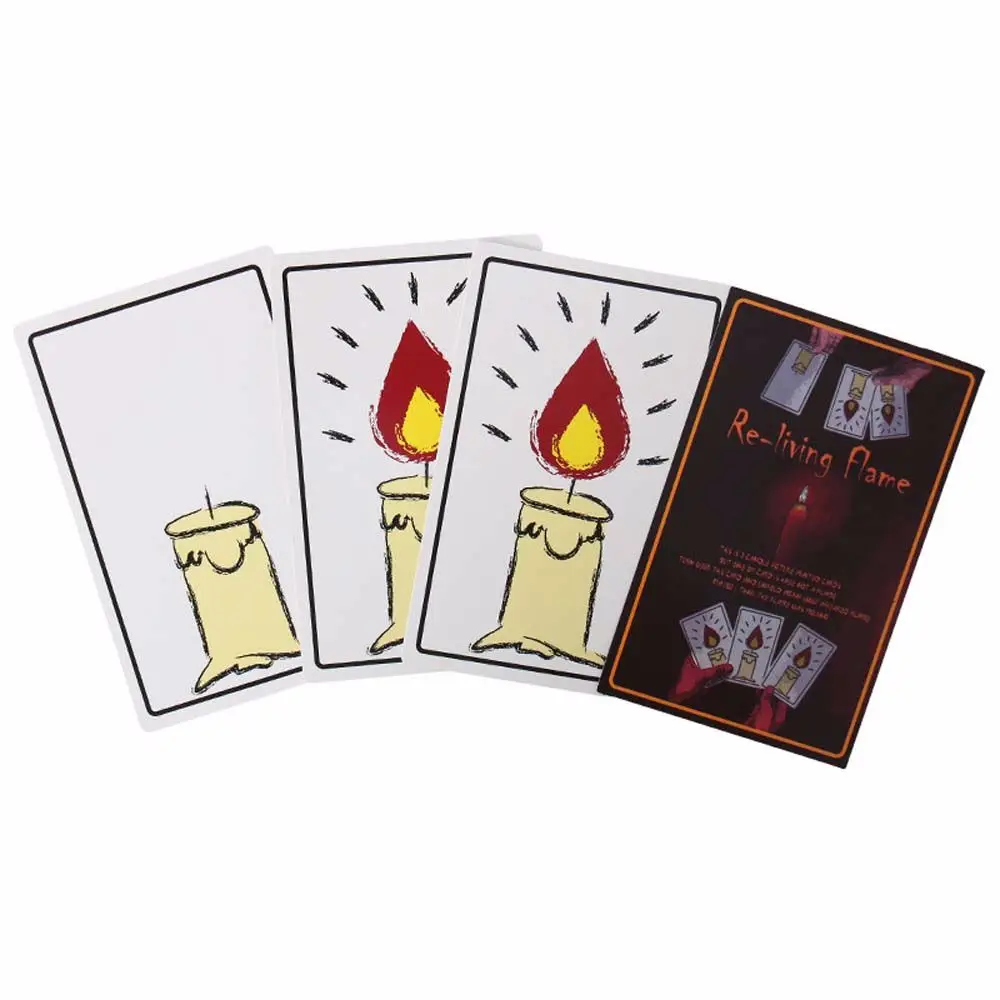 1 Set Candele rilassanti Carte magiche Trucchi magici Oggetti di scena magici Incredibile nuovo giocattolo magico Giocattoli divertenti
