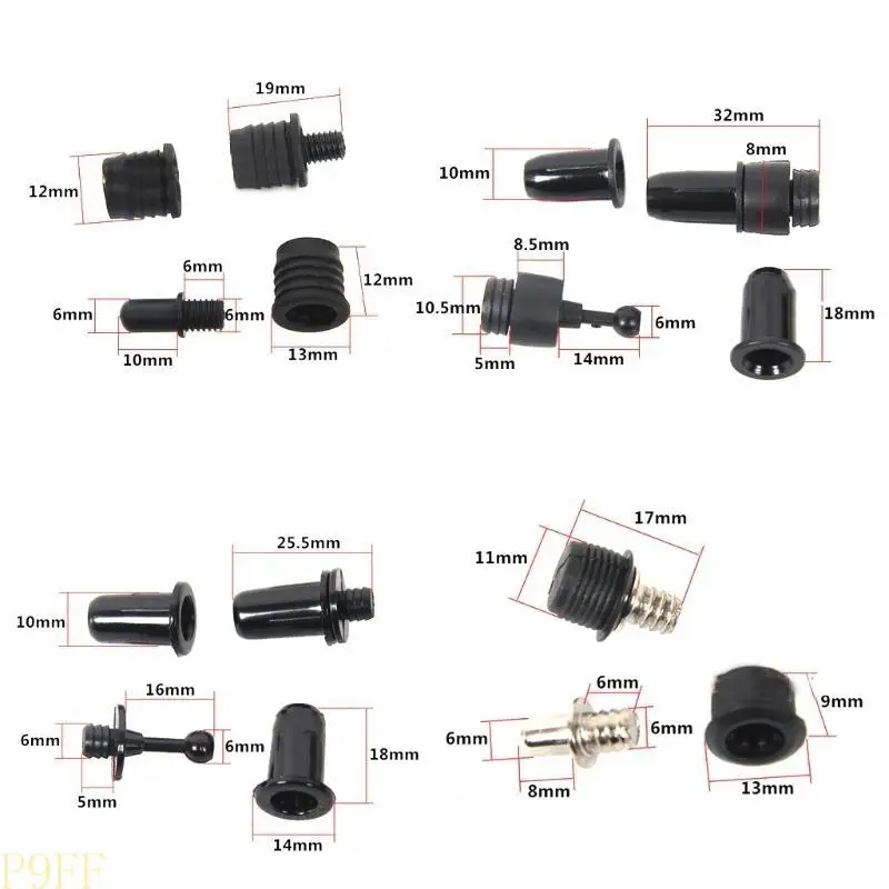 

CS1W Small Speaker Grill Guides Speaker Buckles Plastic Ball Socket Type Grill Guides