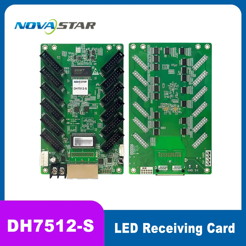 

Novastar DH7512-S Receiving Card Video Wall Controller suit Outdoor Indoor LED Display Screen RGB HBU75 Full Color Module