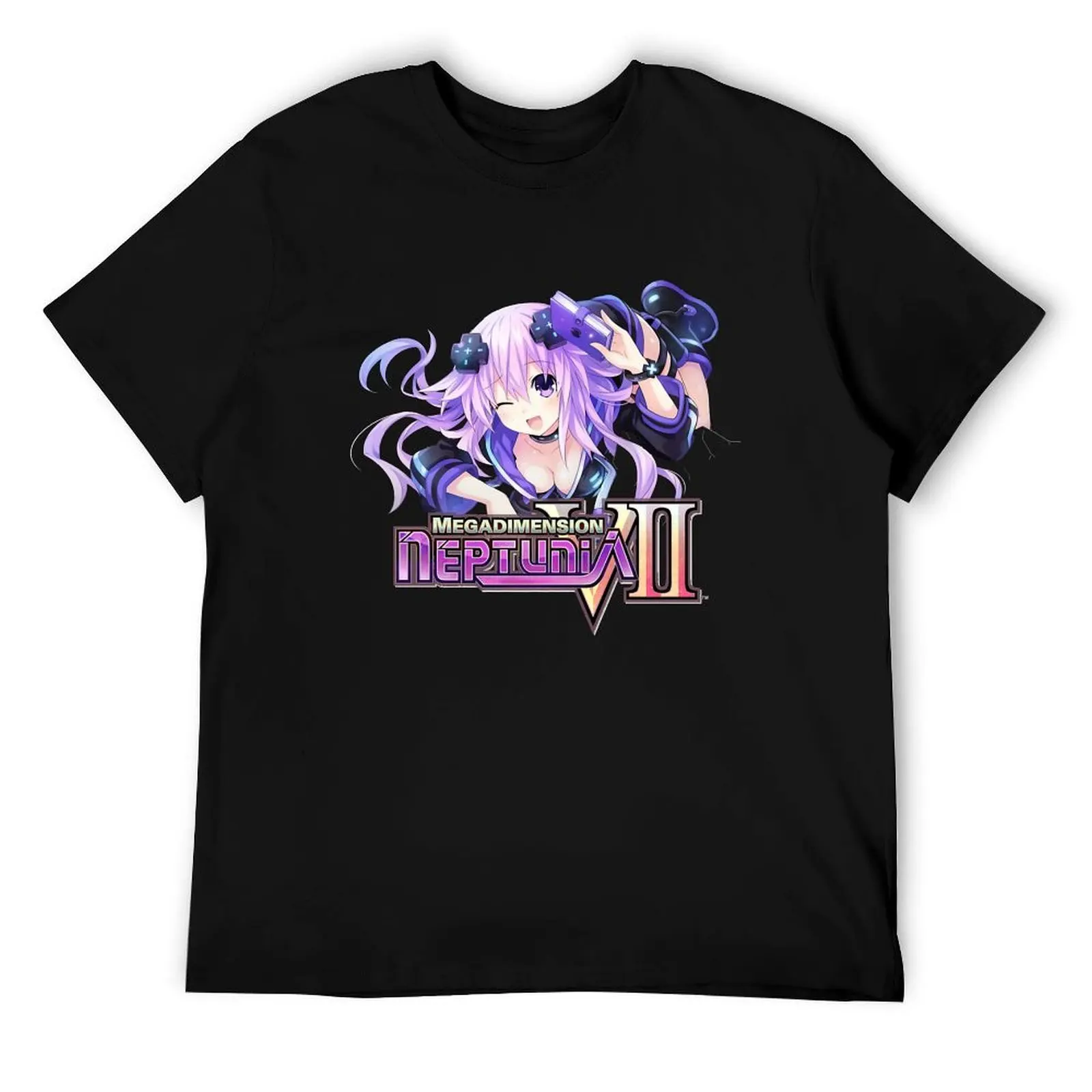 

Megadimension Neptunia VII Adult Neptune T-Shirt t shirts for man pack cotton t shirts with prints T-Shirt