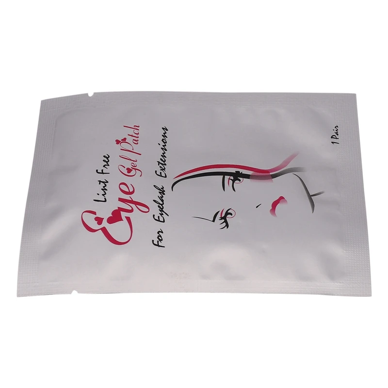 Coussinets sous les yeux en gel pour extension de cils, patchs non tissés, maquillage, 500X