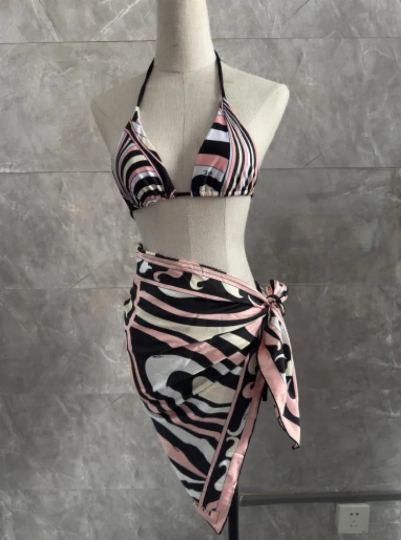 

Women's Scarf Bikini Set Italy Designer Brand Swimwear