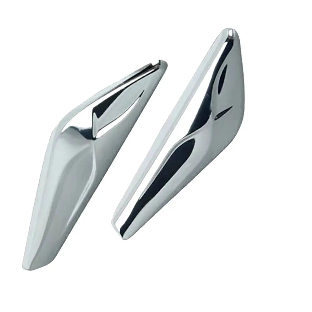 Auto Exterior Body Front Fender Trim For BMW X3 X4 Chrome Molding 51117338569 51117338570 Replacement Parts Decorative Accents