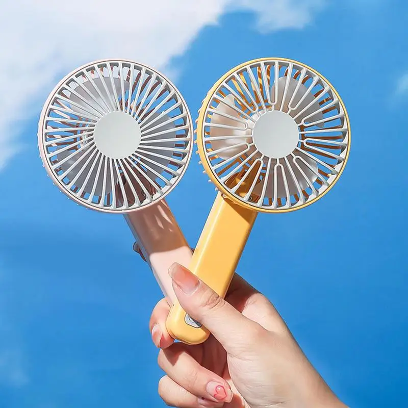 Portable Fan Rechargeable Personal Fan With USB Charging Handheld Electric Fan USB Fan Creative Handheld Fan For Indoor Hot
