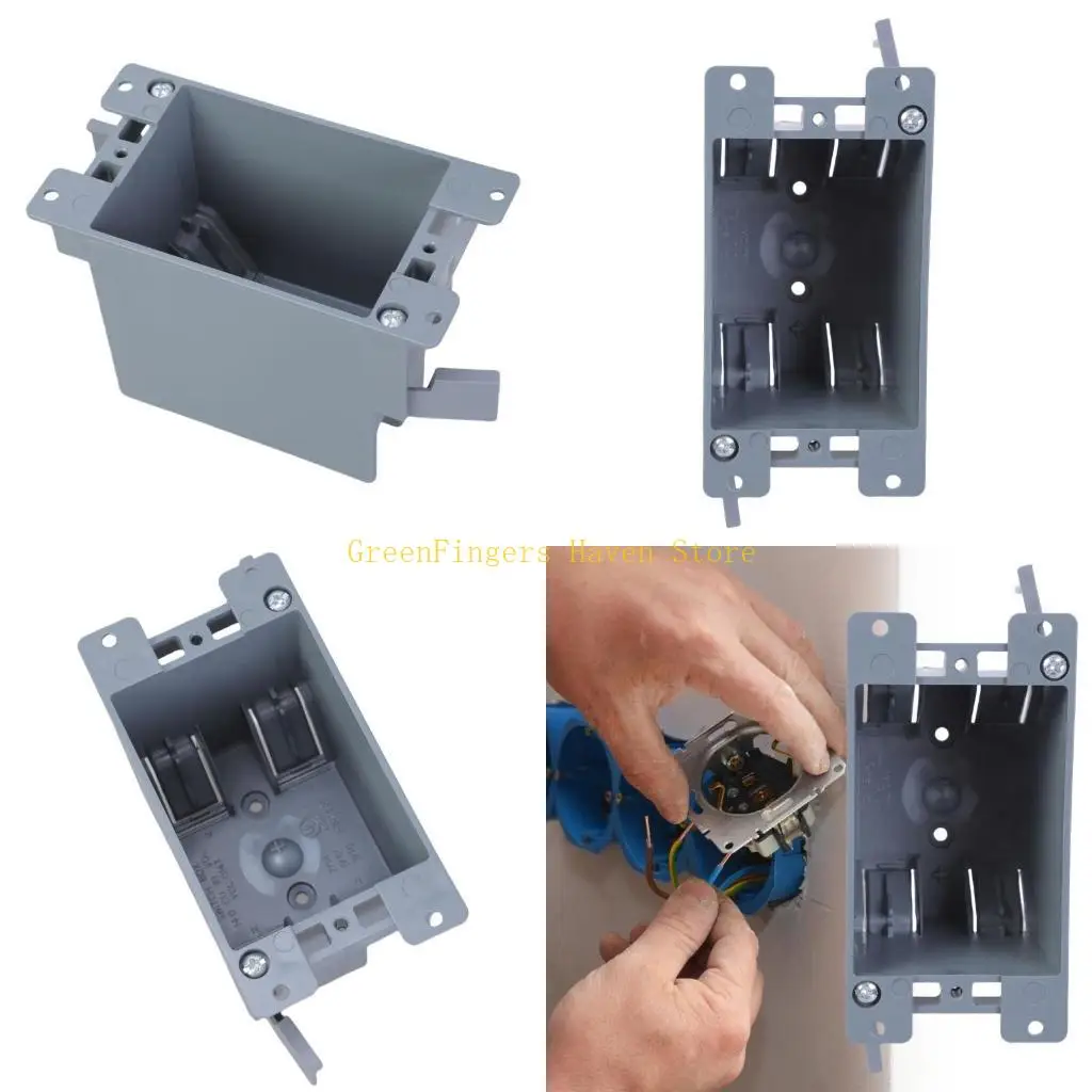 F68D Elegant Gray Electrical Box for Old Job Applications and Remodeling Use