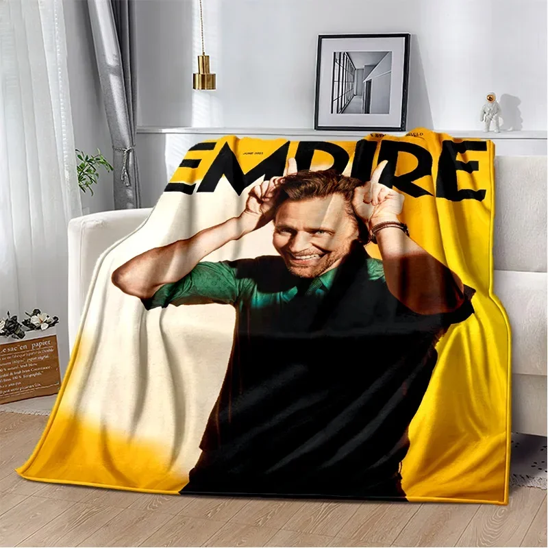 Tom Hiddleston Collage Plaid Actor Soft Plush Blanket,Flannel Blanket Throw Blanket for Living Room Bedroom Bed Sofa Picnic kids