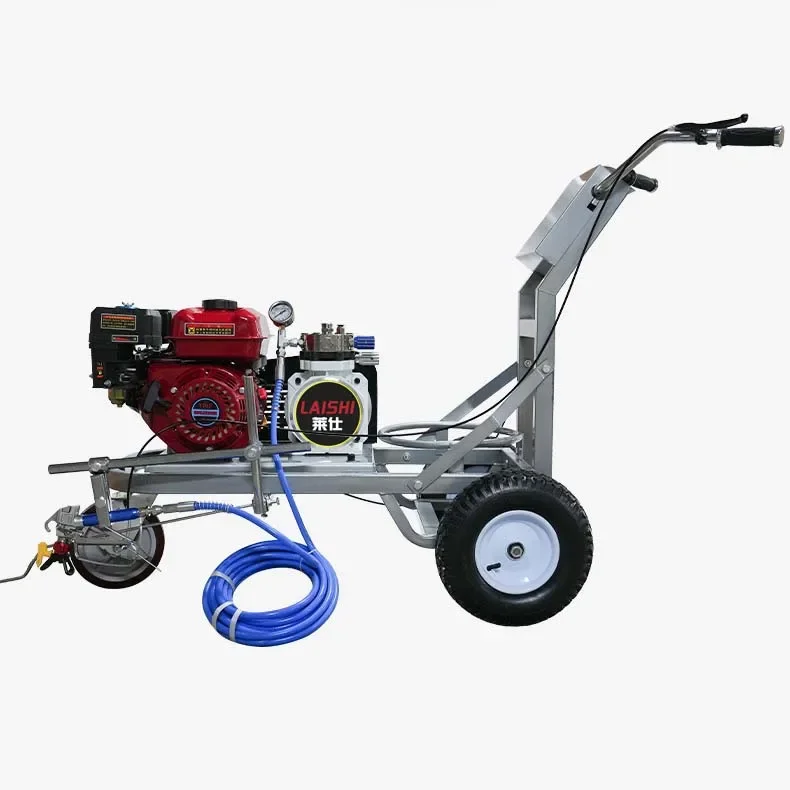 

Ручная маркировка холодного распыления, парковка локомотива, дорожная маркировка и экономия краски, небольшая машина для маркировки оливок